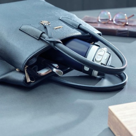 Термокружка 350мл Flip темно-синяя детальная картинка 