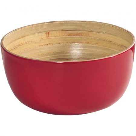 Салатник (d)25.5х(h)12см - красный детальная картинка 
