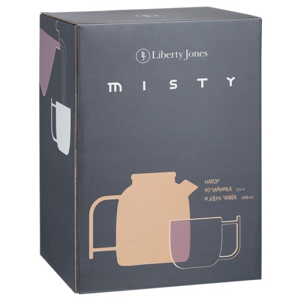 Фото Набор из чайника и 2-х чашек Misty — Liberty Jones