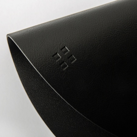 Плейсмат круглый ø38см PVC черный детальная картинка 