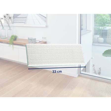 Сменная насадка для швабры Picobello M 33см super soft тряпка для деликатного пола детальная картинка 