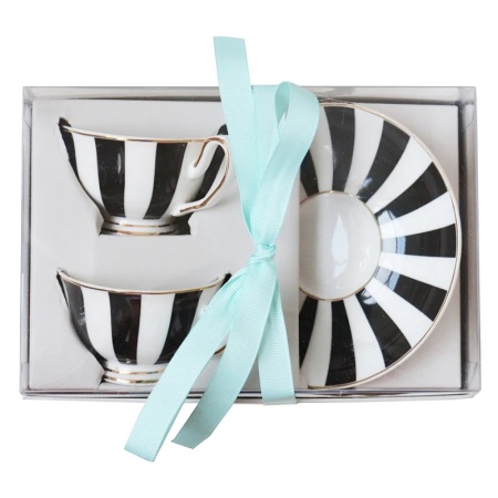 Набор кофейных чашек с блюдцами «Monte Carlo» на 2 персоны детальная картинка 