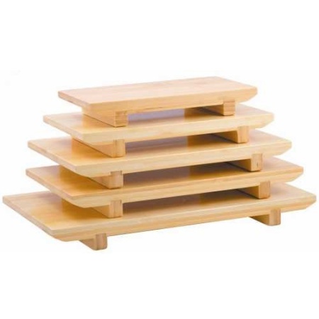 Блюдо для суши 21x12x3см бамбук детальная картинка 