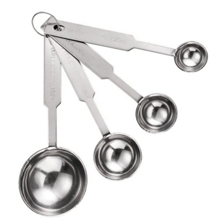 4 мерные ложки на связке Profi-Chef детальная картинка 