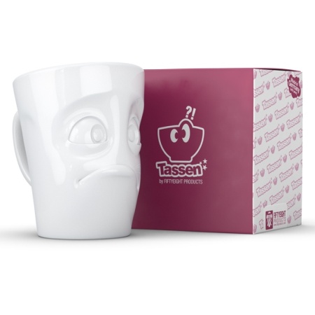 Кружка 350мл Tassen Buffled белая детальная картинка 