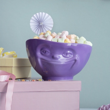 Чаша 500мл Tassen Grinning фиолетовая детальная картинка 