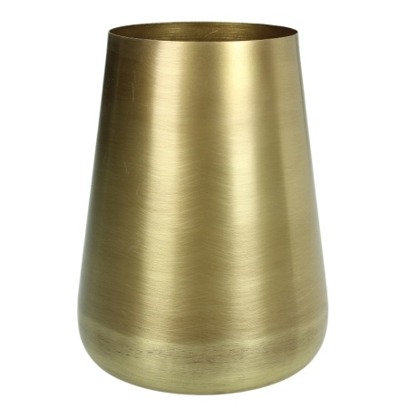 Ваза для цветов Aluminum Gold 11.5x11.5x15см детальная картинка 
