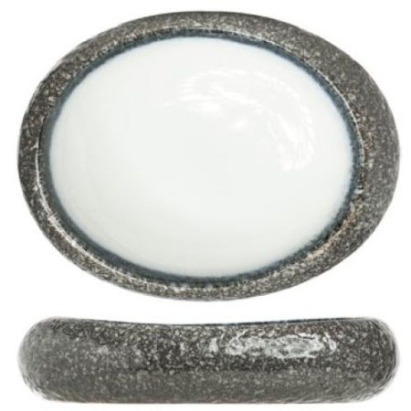 Салатник овальный 24x21x(h)5.5см SEA PEARL детальная картинка 