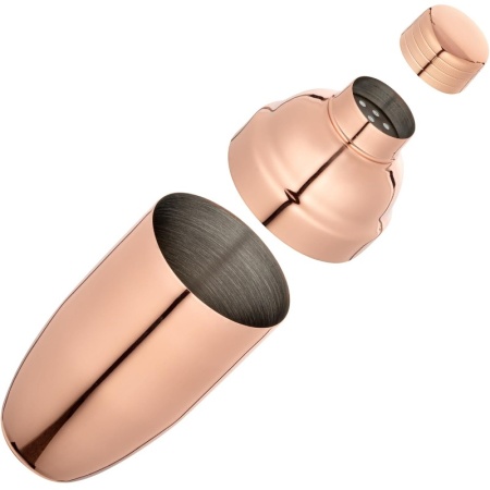 Шейкер барный 550мл Profi-Chef медный цвет детальная картинка 