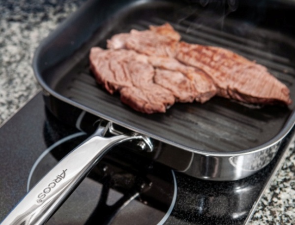 Фото Сковорода гриль 28см FORZA с антипригарным покрытием