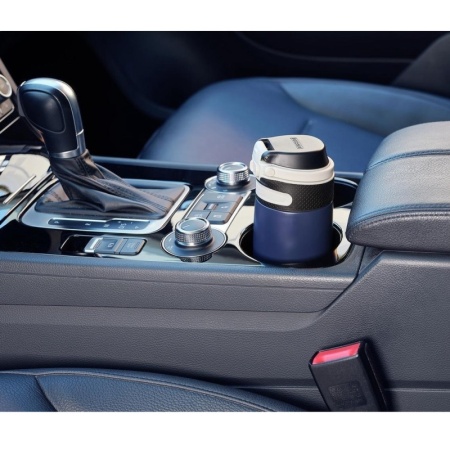 Термокружка 350мл Flip темно-синяя детальная картинка 