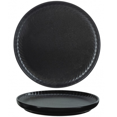 Тарелка Ø20x(h)2см DAKOTA Black детальная картинка 