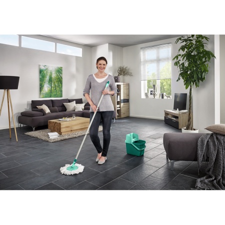 Сменная насадка для швабры Clean Twist Disc Mop Microfibre детальная картинка 