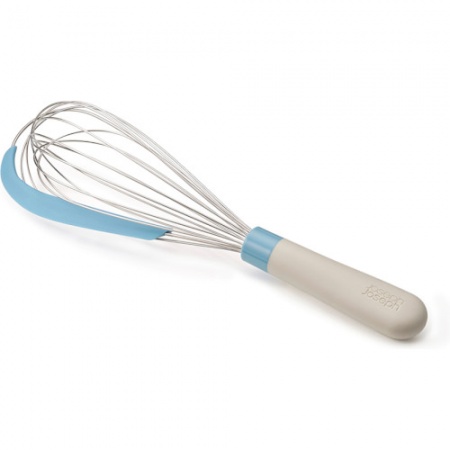 Венчик со скребком 2-в-1 Whiskle голубой - 20094 Joseph Joseph детальная картинка 