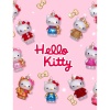 Новогоднее украшение из стекла Vondels "Hello Kitty имбирный пряник" 9см - в подарочной упаковке детальная картинка 