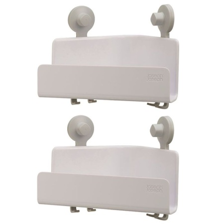Набор полок для душа EasyStore белый, 2шт - 70550 Joseph Joseph детальная картинка 