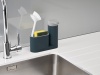 Органайзер для раковины с дозатором для мыла SinkBase серый - 85090 Joseph Joseph детальная картинка 