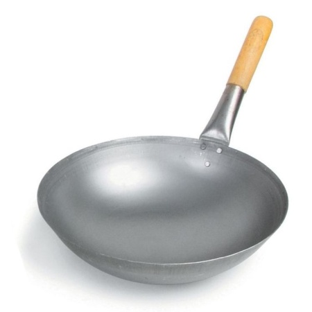 Сковорода Вок Ø35см с деревянной ручкой - P.L. Proff Cuisine детальная картинка 