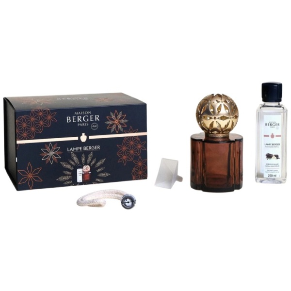 Фото Подарочный набор «Помелис» шоколадная лампа Берже и аромат «Ванильное великолепие» (Vanilla Magnificence) 250мл