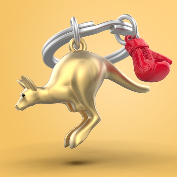 Фото Брелок для ключей "Кенгуру"