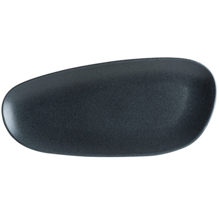 Блюдо, тарелка прямоугольная 34x16см GRAPHITE Vago детальная картинка 