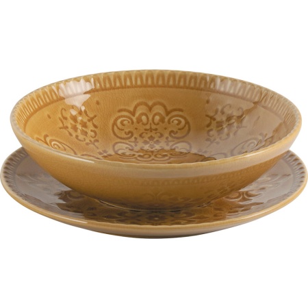 Набор тарелок суповых Ø19см Bella Terra, 2шт детальная картинка 