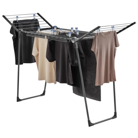 Сушилка для белья PEGASUS 150 Solid Black детальная картинка 