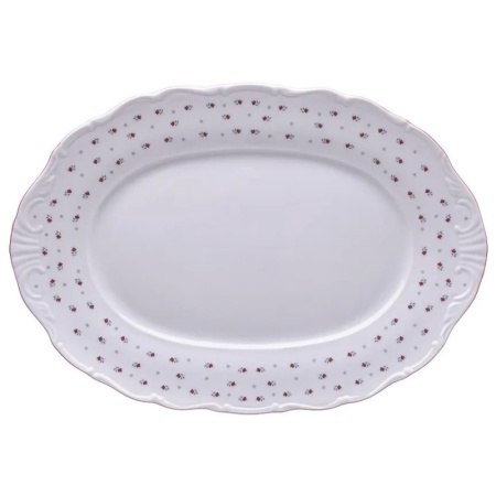 Тарелка овальная 32см VERONA Francesca детальная картинка 