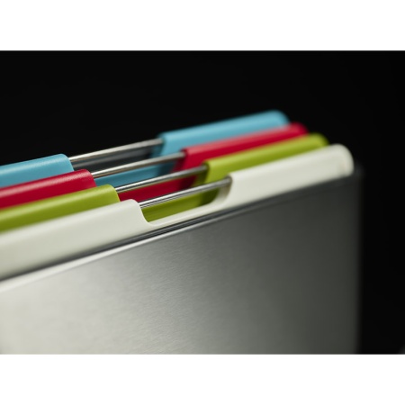 Набор разделочных досок 34x24см Folio Steel разноцветных, 4шт  - 60213 Joseph Joseph детальная картинка 