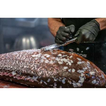 Скребок для снятия чешуи с рыбы 26см детальная картинка 