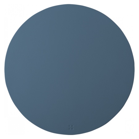 Плейсмат круглый ø38см PVC синий детальная картинка 