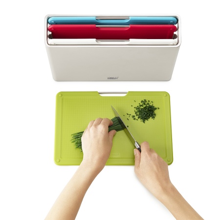 Набор разделочных досок 30x20см Folio Regular серебристый - 60187 Joseph Joseph детальная картинка 