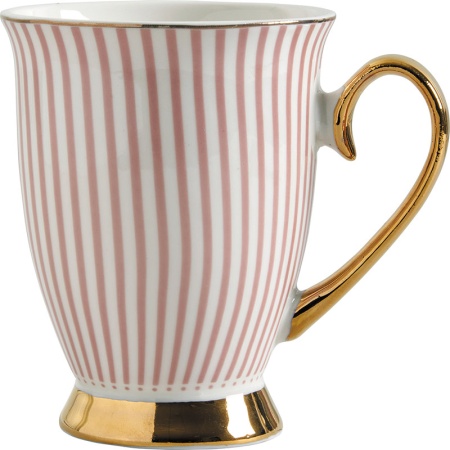 Набор кружек Madame de Recamier розового цвета, 2шт детальная картинка 