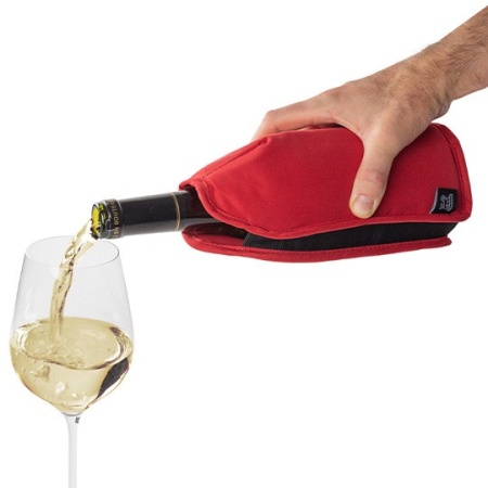 Рукав для охлаждения бутылок Frizz черный детальная картинка 