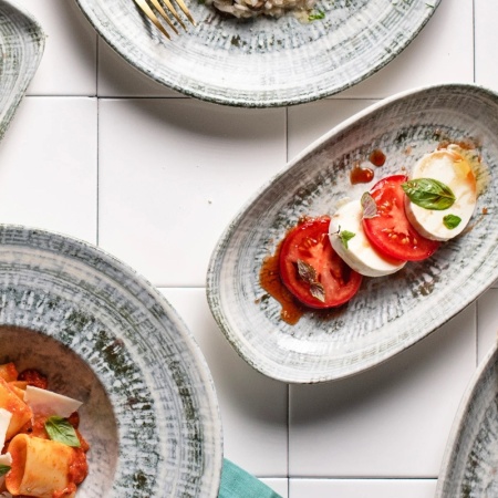 Тарелка глубокая для пасты Ø24см 400мл ODETTE OLIVE Gourmet детальная картинка 