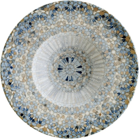 Тарелка глубокая для пасты Ø28см 400мл LUCA MOSAIC Matt Banquet детальная картинка 
