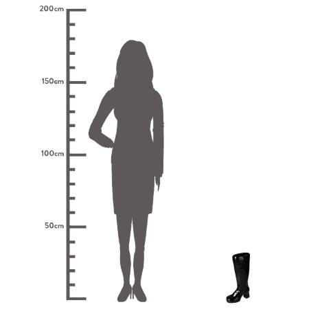 Ваза для цветов "Сапог" 18.7x8.3x34.5см черная детальная картинка 