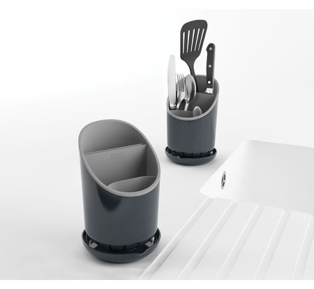 Сушилка для столовых приборов Dock серая - 85075 Joseph Joseph детальная картинка 