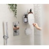Органайзер для душа с зеркалом EasyStore белый - 70547 Joseph Joseph детальная картинка 