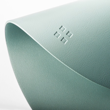 Плейсмат круглый ø38см PVC голубой детальная картинка 