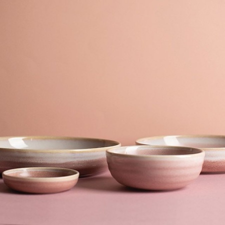 Салатник Ø14см 485мл Pink Pott детальная картинка 