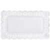 Салфетки кружевные 30x18см прямоугольные, 100шт детальная картинка 