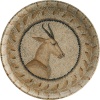 Тарелка плоская Ø16см с вертикальным бортом MESOPOTAMIA DEER Hygge детальная картинка 