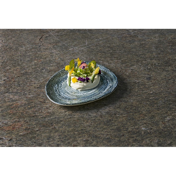 Фото Тарелка плоская 23x20см PATERA DENIM Vago