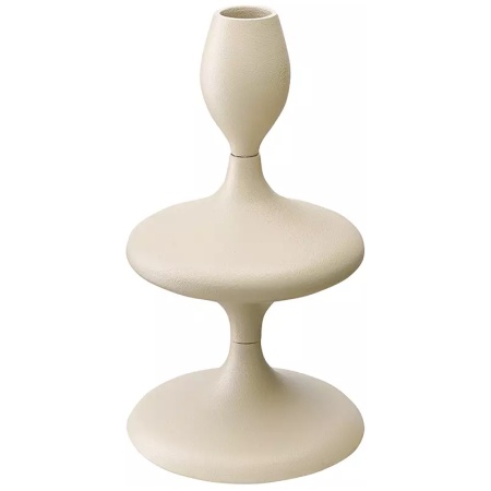 Подсвечник 20см Vivlend бежевый детальная картинка 