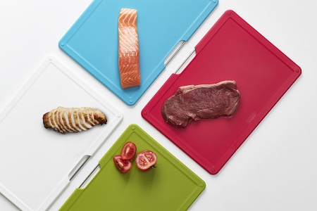 Набор разделочных досок 34x24см Folio Large серебристый - 60185 Joseph Joseph детальная картинка 