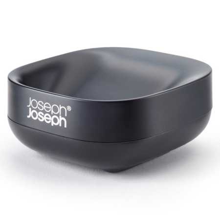 Мыльница Slim Compact черная - 70601 Joseph Joseph детальная картинка 