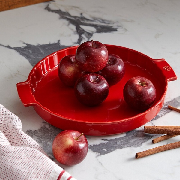 Фото Емкость круглая для запекания APPOLIA 28см RED