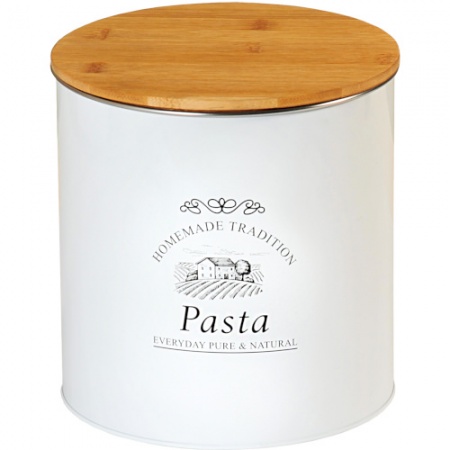 Емкость Ø17.3x(h)18см c надписью "Pasta" детальная картинка 