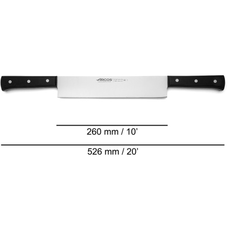 Нож для сыра 26см двуручный UNIVERSAL детальная картинка 